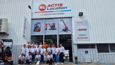 Nouvelle ère pour Bizon Matériel, de nouveaux locaux pour Actis Location sur la Côte d’Azur