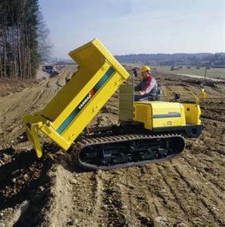 Dumper sur chenilles Yanmar